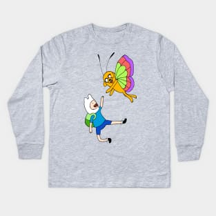 Adventure Time - Finn and Jake Kids Long Sleeve T-Shirt